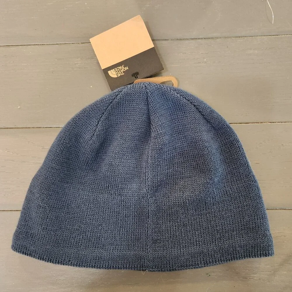 The North Face Men's Shady Blue Jim Soft Classic Fit Beanie Winter Hat